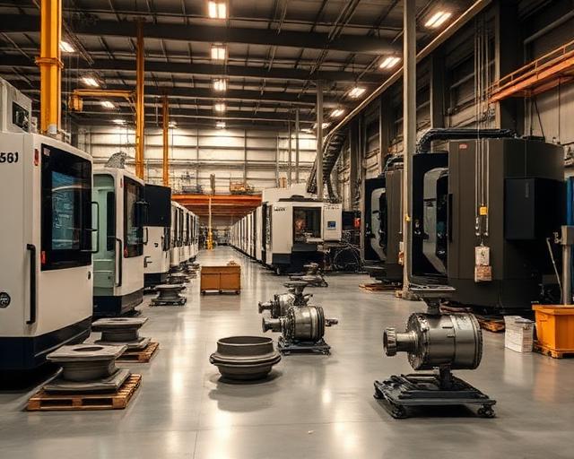 Instalación industrial utilizada para explicar el valor de empresa